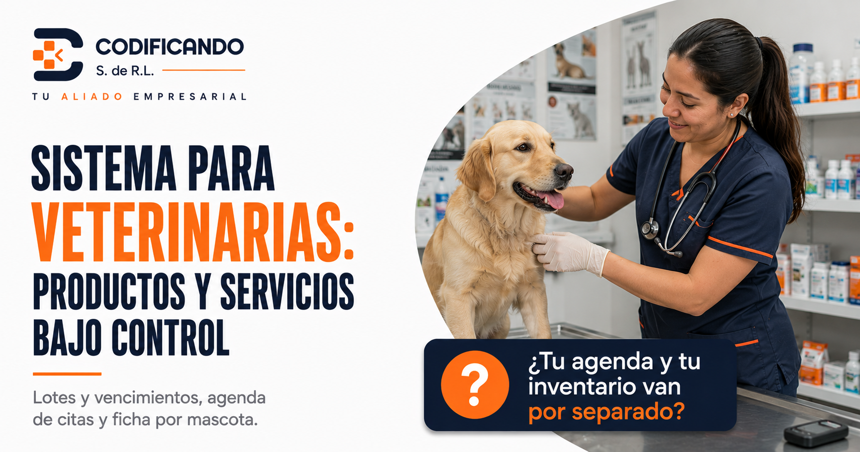 Sistemas para veterinarias: productos y servicios bajo control