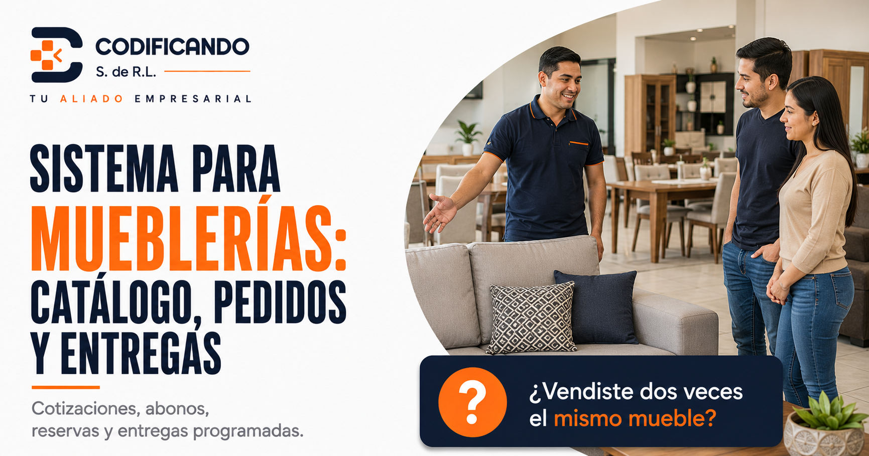 Sistema para Mueblerías: Catálogo, Pedidos y Entregas
