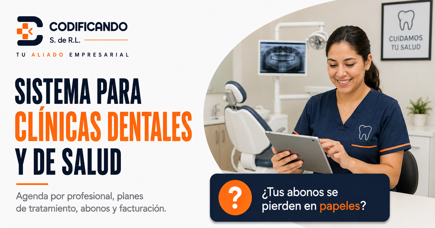 Sistema para clínicas dentales de salud: citas y facturación
