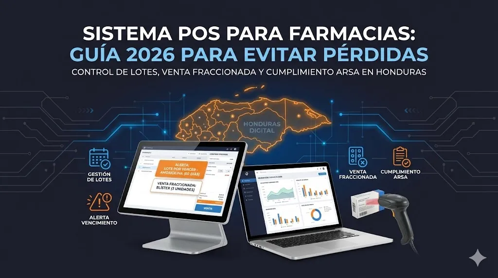 Mejor Sistema POS para Farmacias en Honduras: Guía 2026 (ARSA y SAR)