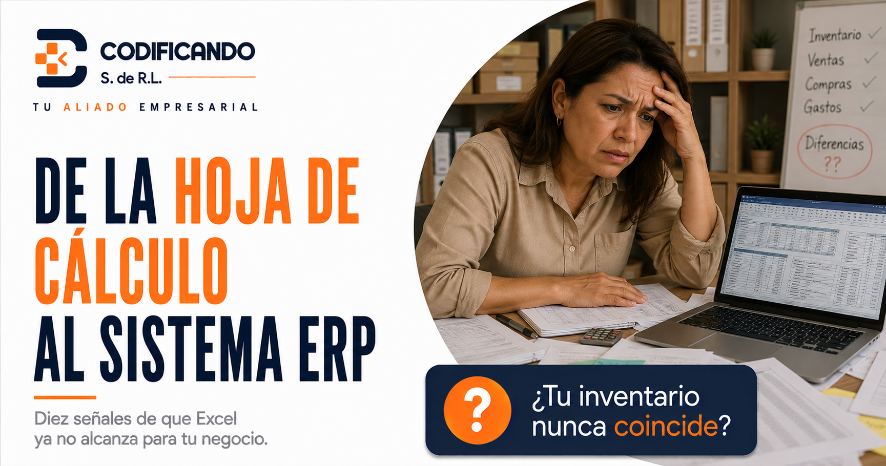 De la Hoja de Cálculo al Sistema ERP: El Siguiente Paso para tu Negocio