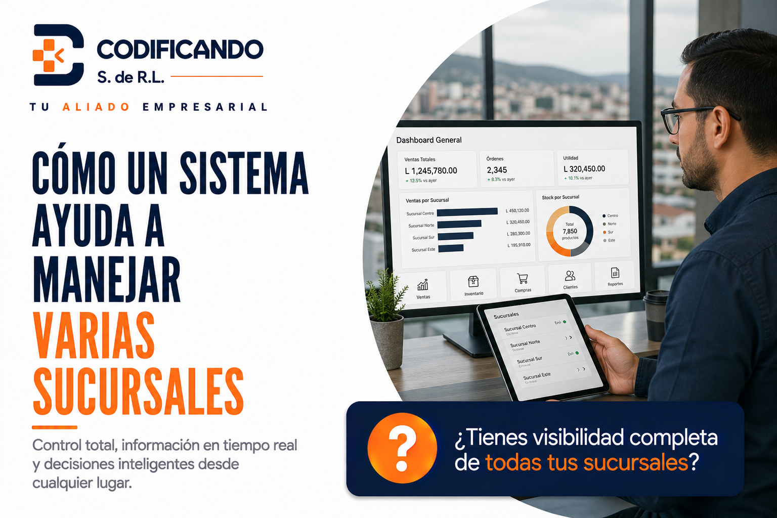 Cómo un Sistema Ayuda a Manejar Varias Sucursales
