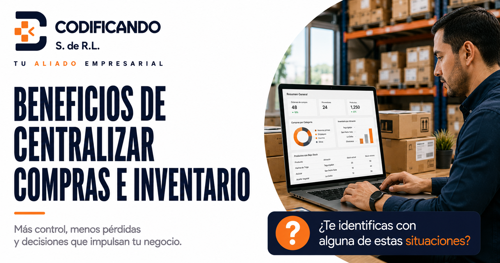 Beneficios de Centralizar Compras e Inventario en un Solo Sistema