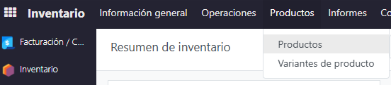 Paso 1 - 1. Configurar el producto para trabajar con lotes - Cómo Trabajar con Lotes de Productos