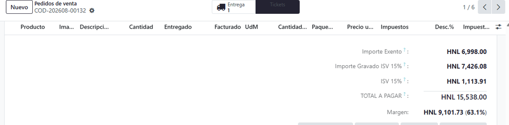 Paso 4 - 4. Revisar una venta específica - Cómo Consultar el Historial de Ventas de un Cliente