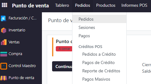 Paso 6 - 6. Consultar ventas realizadas desde el POS - Cómo Consultar el Historial de Ventas de un Cliente