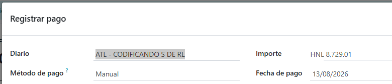 Paso 6 - 6. Registrar el pago - Cómo Crear y Consultar Facturas