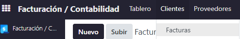 Paso 1 - 1. Ingresar al listado de facturas - Cómo Generar Reportes de Facturación