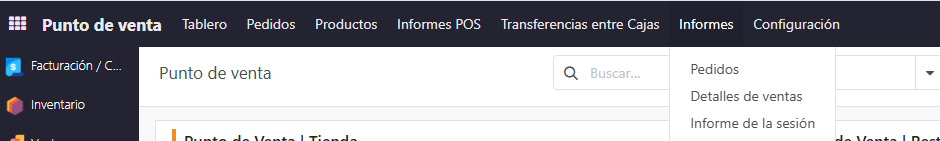 Paso 1 - 1. Ingresar al Punto de Venta - Cómo Generar Reportes del Punto de Venta