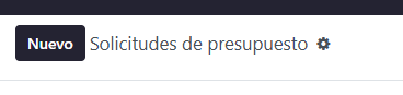 Paso 2 - Crear una nueva solicitud - Cómo Registrar una Cotización de Proveedor