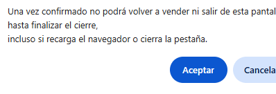 Paso 6 - Resultado del cierre - Como cerrar caja hacer el arqueo